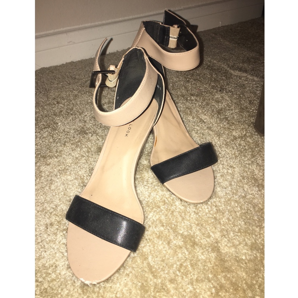 Super cute simple strap heels